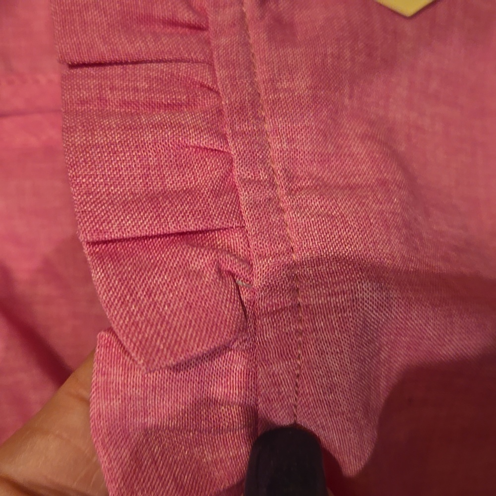 New Jodifl Los Angeles Frilly Flutter Sleeve Blouse - Picture 6 of 10